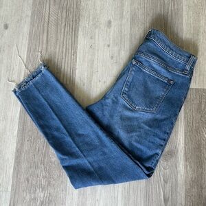 J. Crew Blue Denim Jeans skinny mid rise